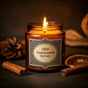 Cinnamon oriental scented candle Supply