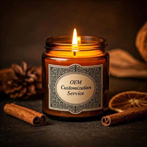 Cinnamon oriental high-end-luxury scented candle custom - Image 8