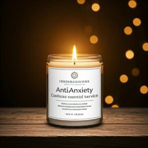 anti-anxiety aromatherapy candle